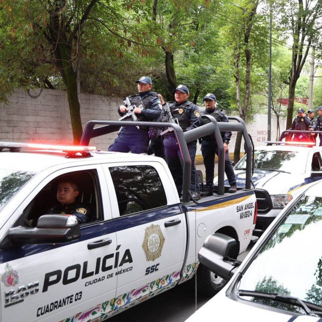 Policías iniciaron una persecución para detener a los presuntos despojadores. Foto: Cuartoscuro | Ilustrativa